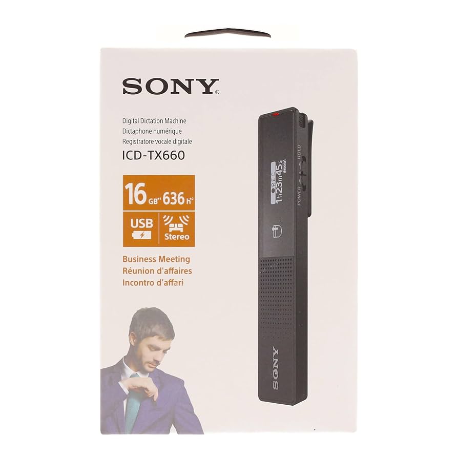 SONY - ソニー ステレオICレコーダー ICD-TX660 ICD-TX660 | ICレコーダー／集音器 | ソニー