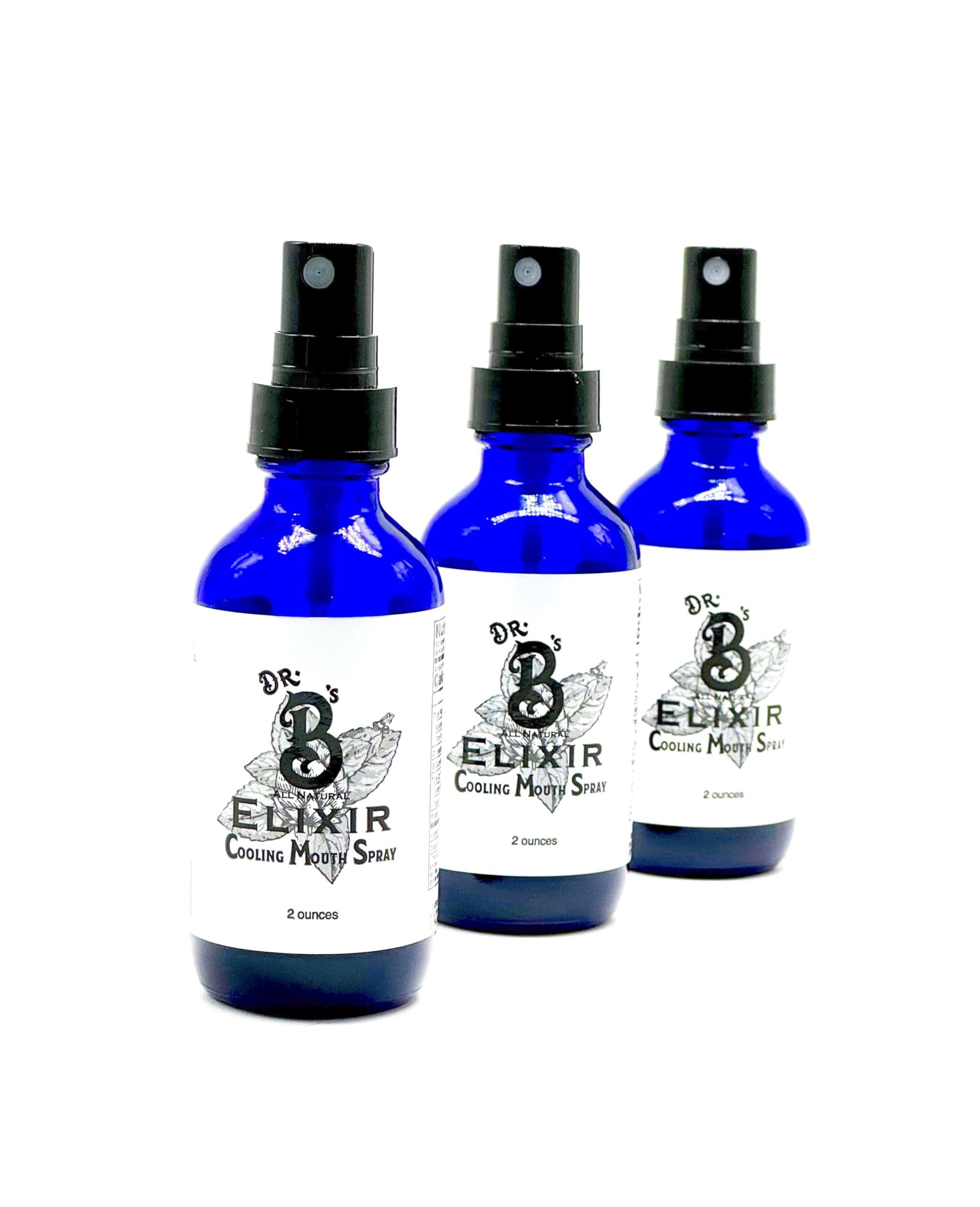 Dr. B's ElixirCooling Mouth Spray - Tri-Pack
