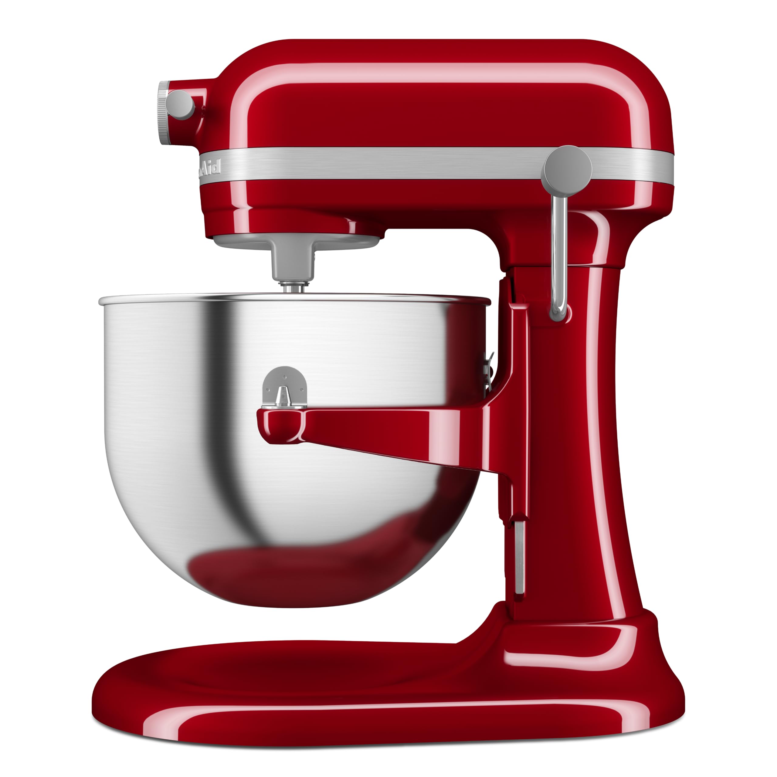 KitchenAid Batidora Amasadora Heavy Duty 6.6L, Engranajes Todo Metal, 11 Velocidades, Arranque Suave, Corte por Sobrecalentamiento, Bol 3 Puntos, Rojo Empire