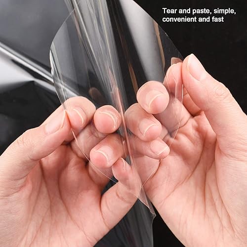 Miniatura 6 de 3 piezas de protector contra salpicaduras de cocina, transparente, a prueba de aceite, calcomanías de pared transparentes, impermeables, resistentes