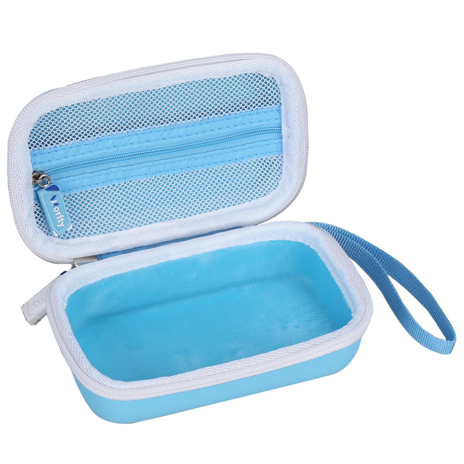 Funda para Fingerlings Monkey Toy 2023 Nuevo mono interactivo bebé reacciona al tacto (solo funda) (azul) 3