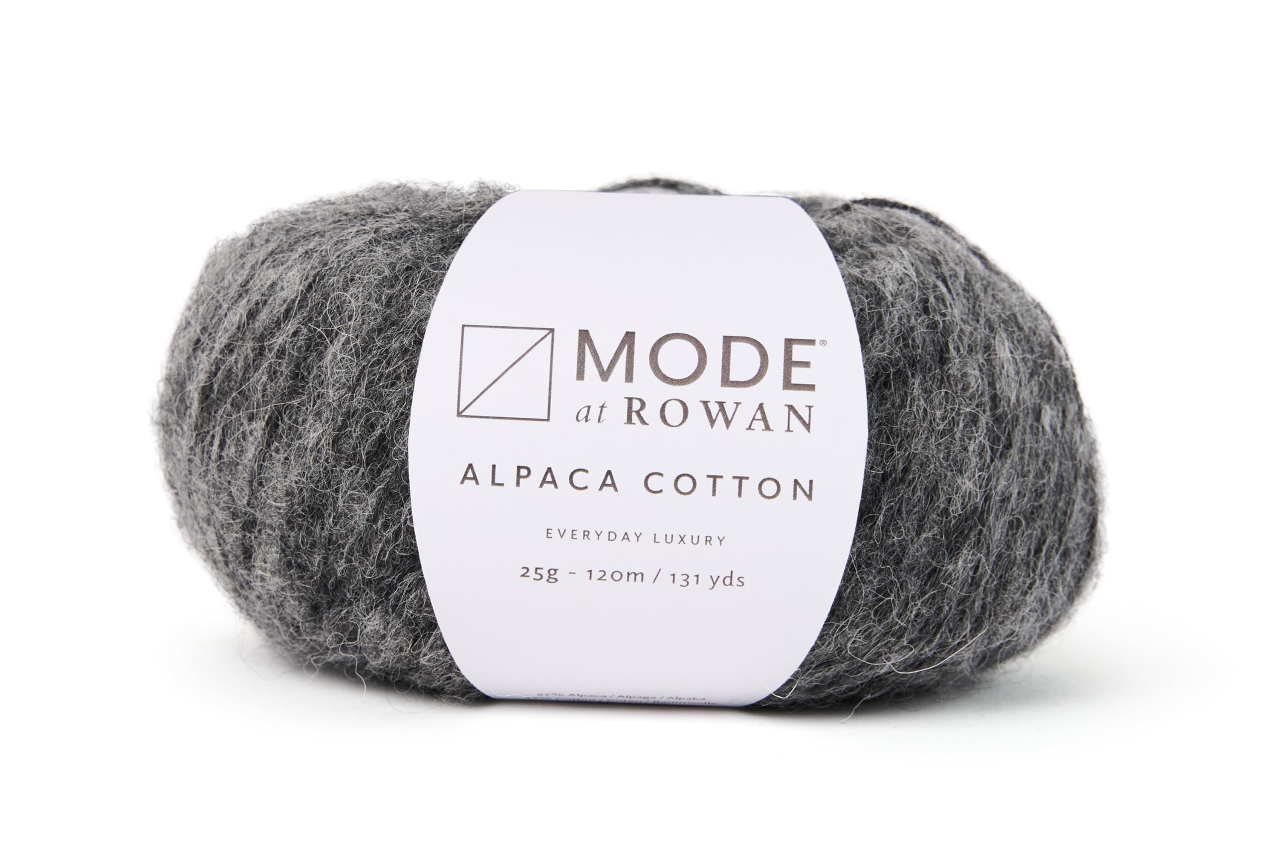 Mode at Rowan, Alpaca Cotton, Char, 25g