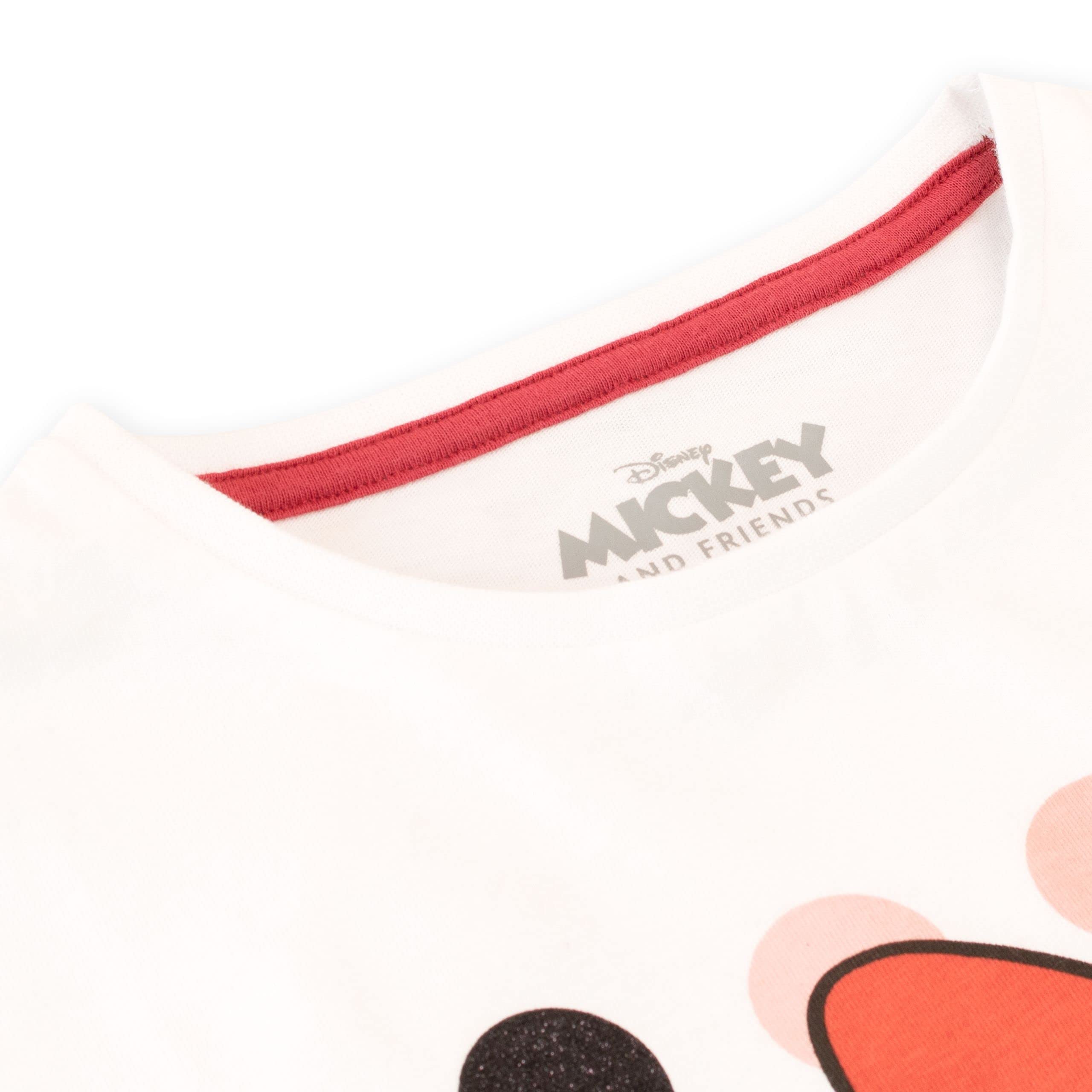 Disney Minnie Mouse Conjuntos de Top y Pantalones Cortos para Niñas Multicolor 4-5 años