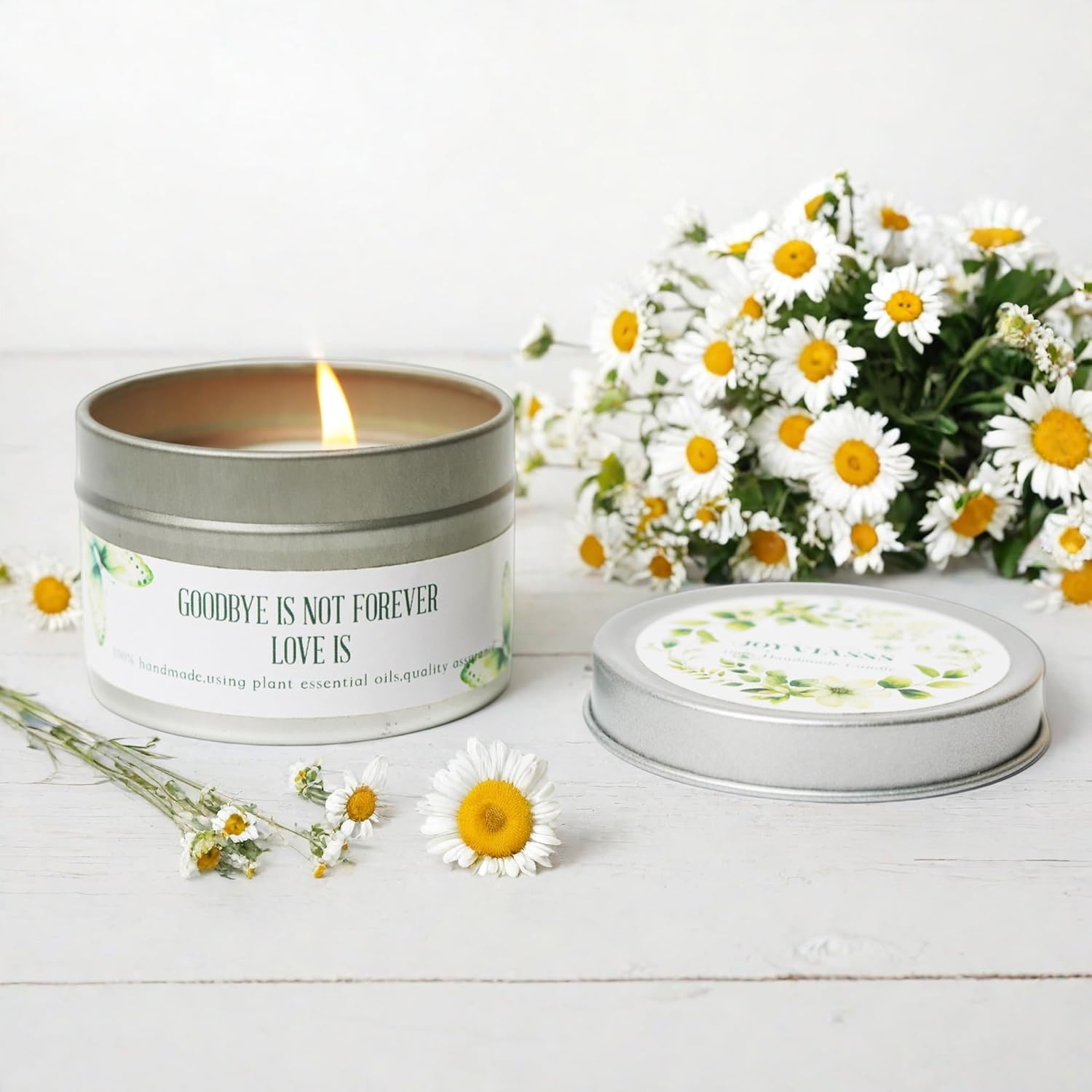 Sympathy Gift Baskets,Sorry for Loss of Loved One, Sympathy Condolences Gift Basket, Miscarriage Bereavement Grief Gift Ideas for Women Mom Dad Husband Pet, Grieving Self Care Package (9 set) - Image 4