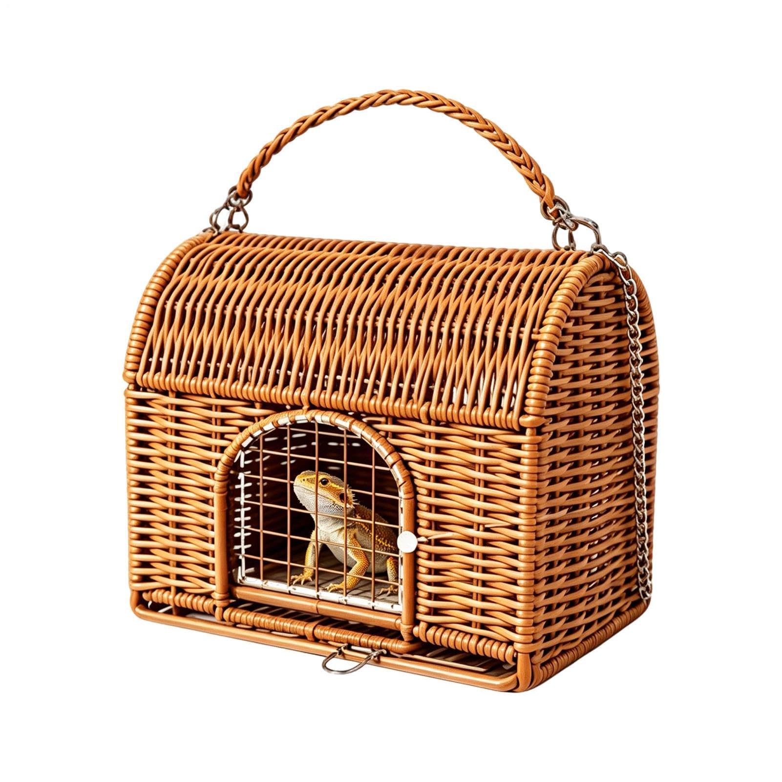 Cage de transport pour reptiles en voyage : partez serein avec votre tortue
