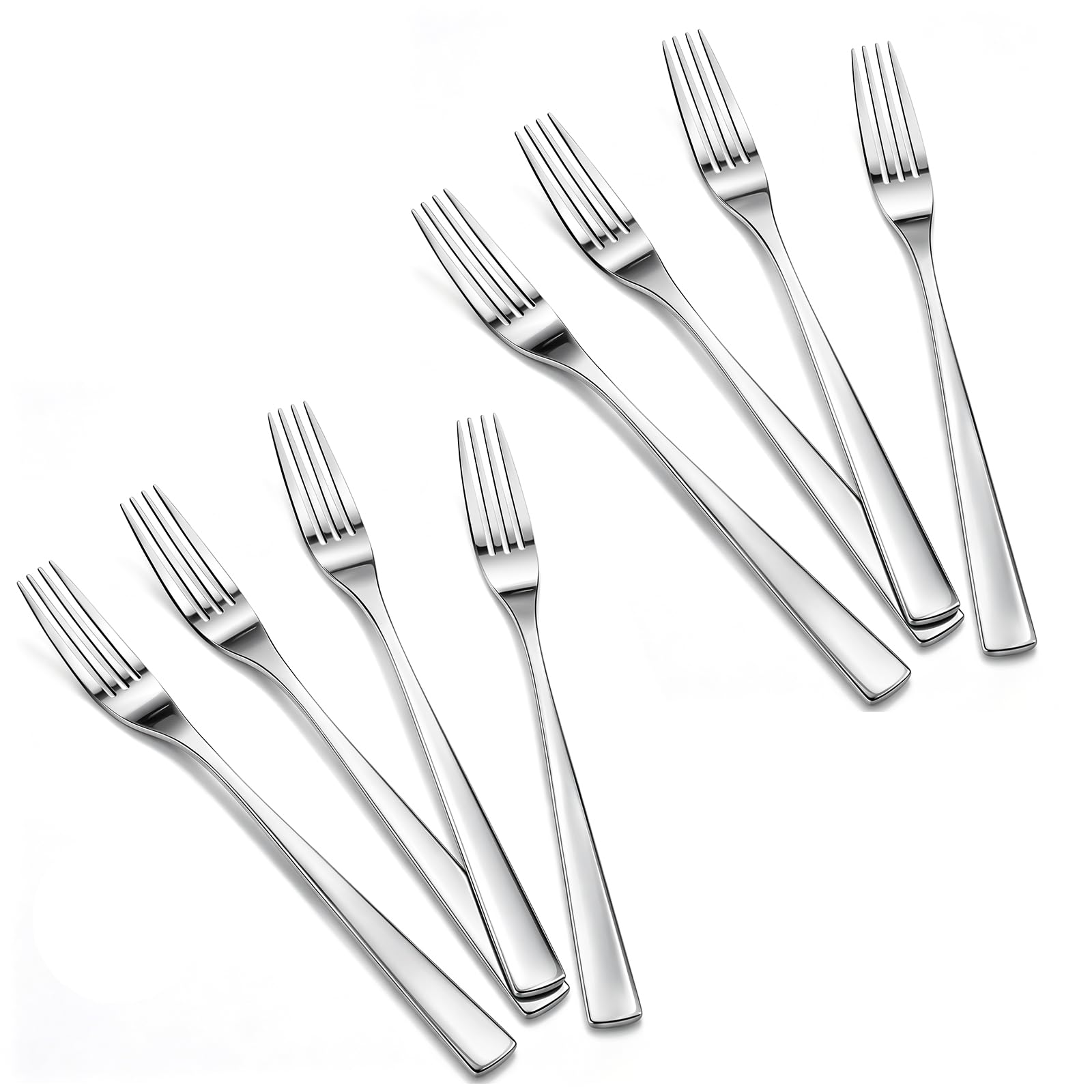 4PCS Dinner Forks, 18/10 Stainless Steel Silverware Fork Set — Amazon image 8