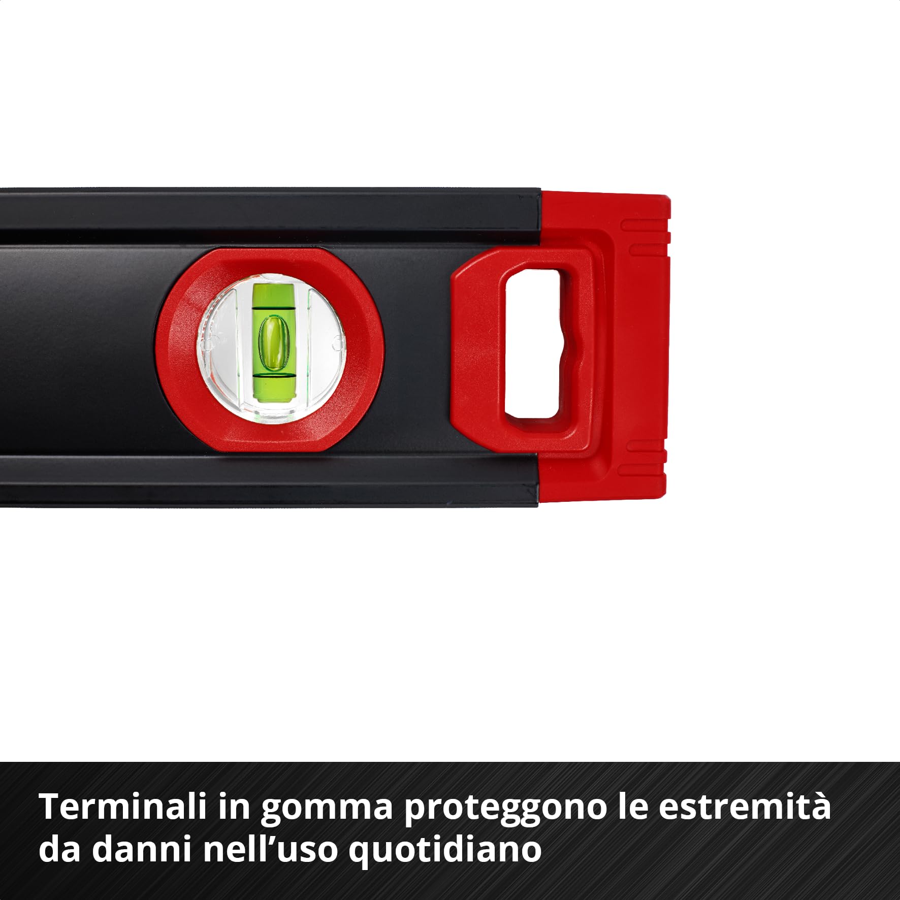 Einhell set di livelle professionali da 3 pezzi, 40/60 / 100 cm | Profilo alluminio | 3 fiale | base magnetica | precisione ±0,5 mm/m | terminali gomma | borsa trasporto incl.