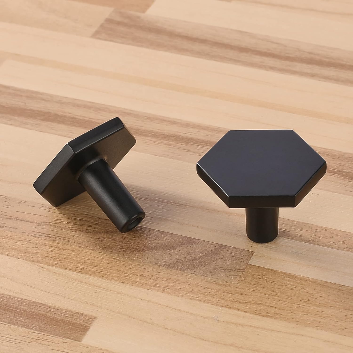 Vandicka Set Di 8 Pomelli Esagonali Per Mobili - Maniglie Armadi E Cassetti In Lega Di Zinco, 35x26 Mm - Foto 7