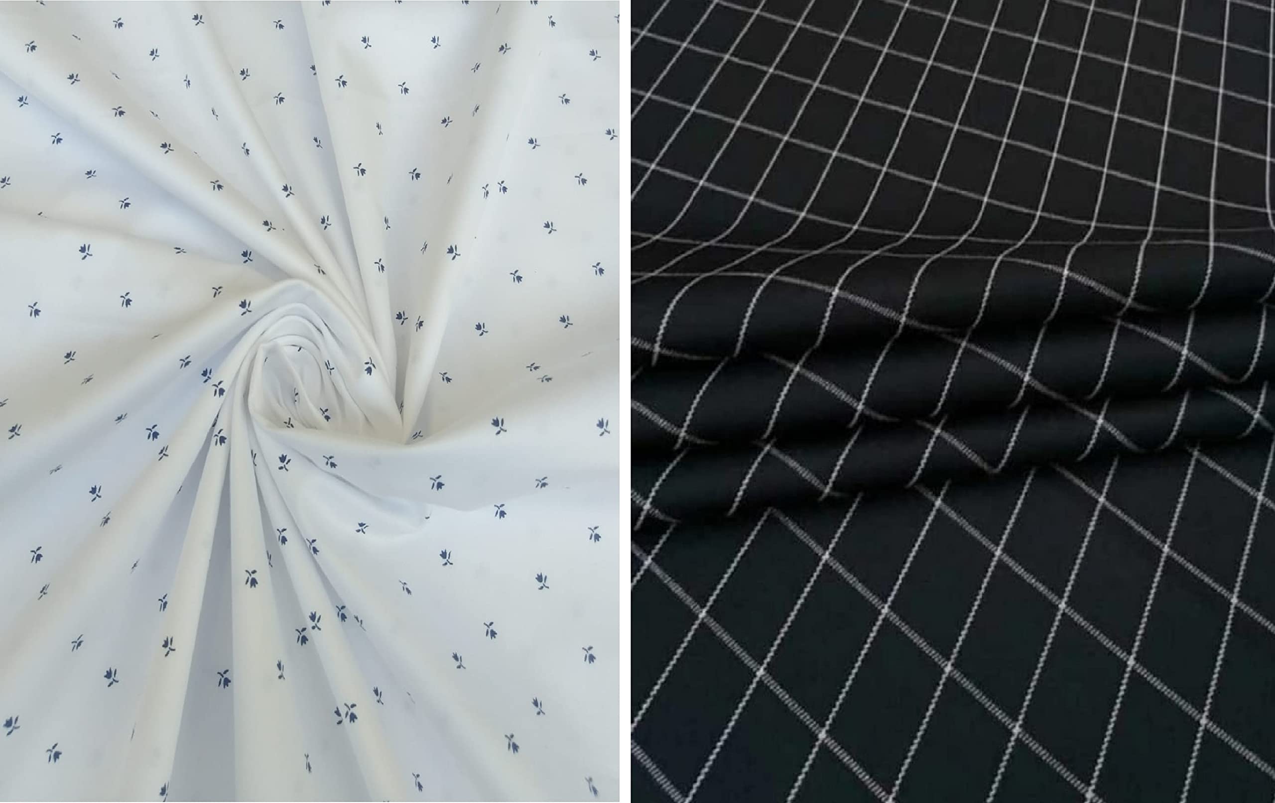 Pri & Su CottLinns Combo of Giza Cotton Printed Shirt 110002 & Trouser Fabric 90027-picture-48