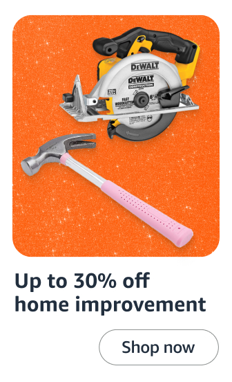 Up to 30% off home improvement