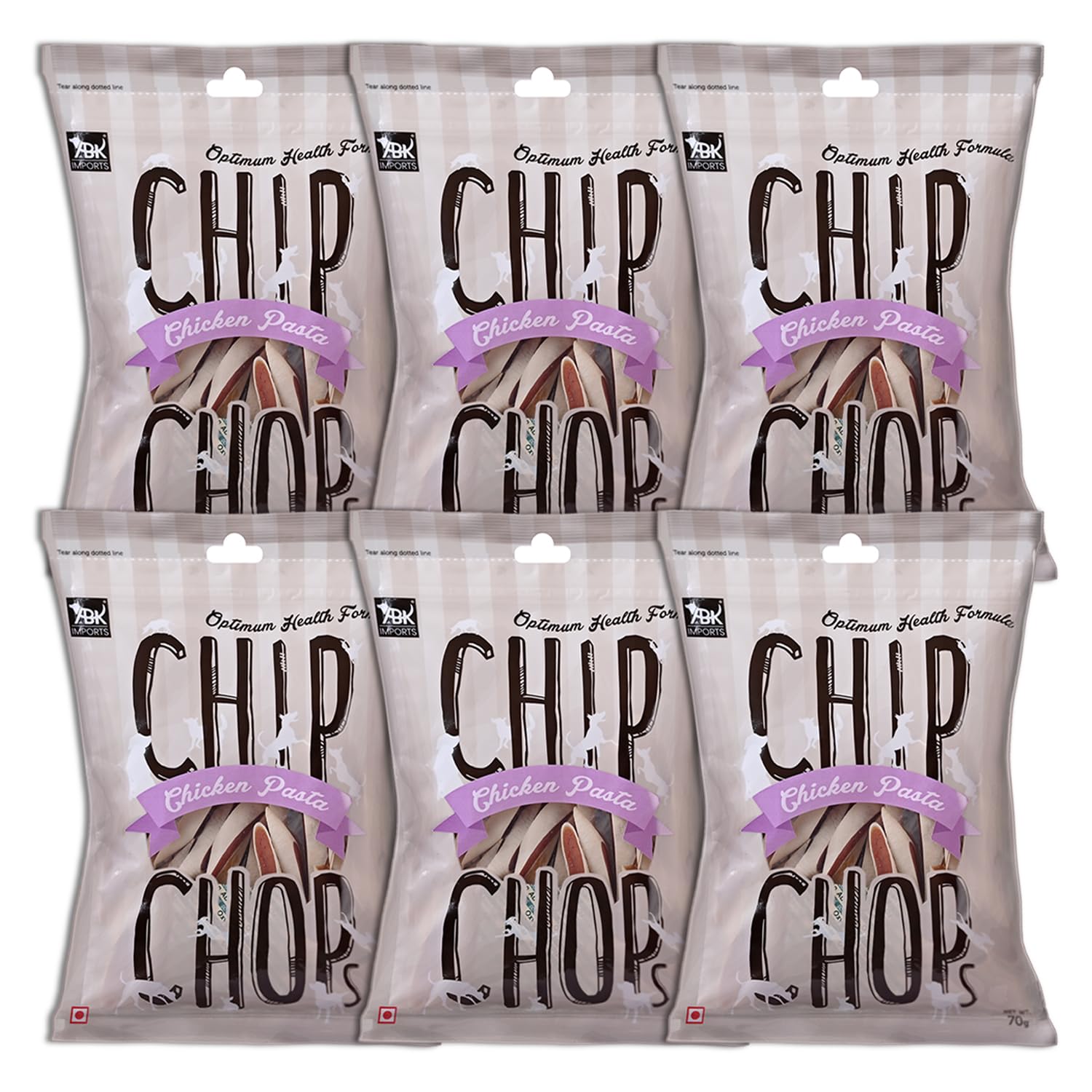 Chip Chops Dog Treat, Highly Nutritional & Digestible, Suitable for All Dog Breeds, No Artificial Flavors Added, Multi-Pack (Chicken Pasta (Pack of 6)) (B0BVRJSJQQ) Amazon Price History, Amazon Price Tracker