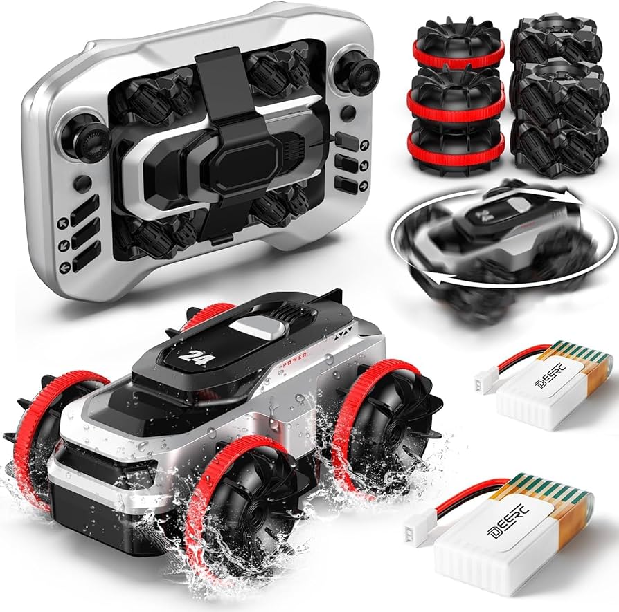 Amazon.co.jp: DEERC ラジコンカー ラジコン オフロード 水陸両用 Amazon.co.jp: DEERC ラジコンカー ラジコン オフロード 水陸両用