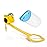 Aqueduck Faucet Handle Extender Set. Connects to Sink Handle and Faucet to Make Washing Hands Fun and Teaches Your Baby or Child Good Habits and Promote Independence to Them.