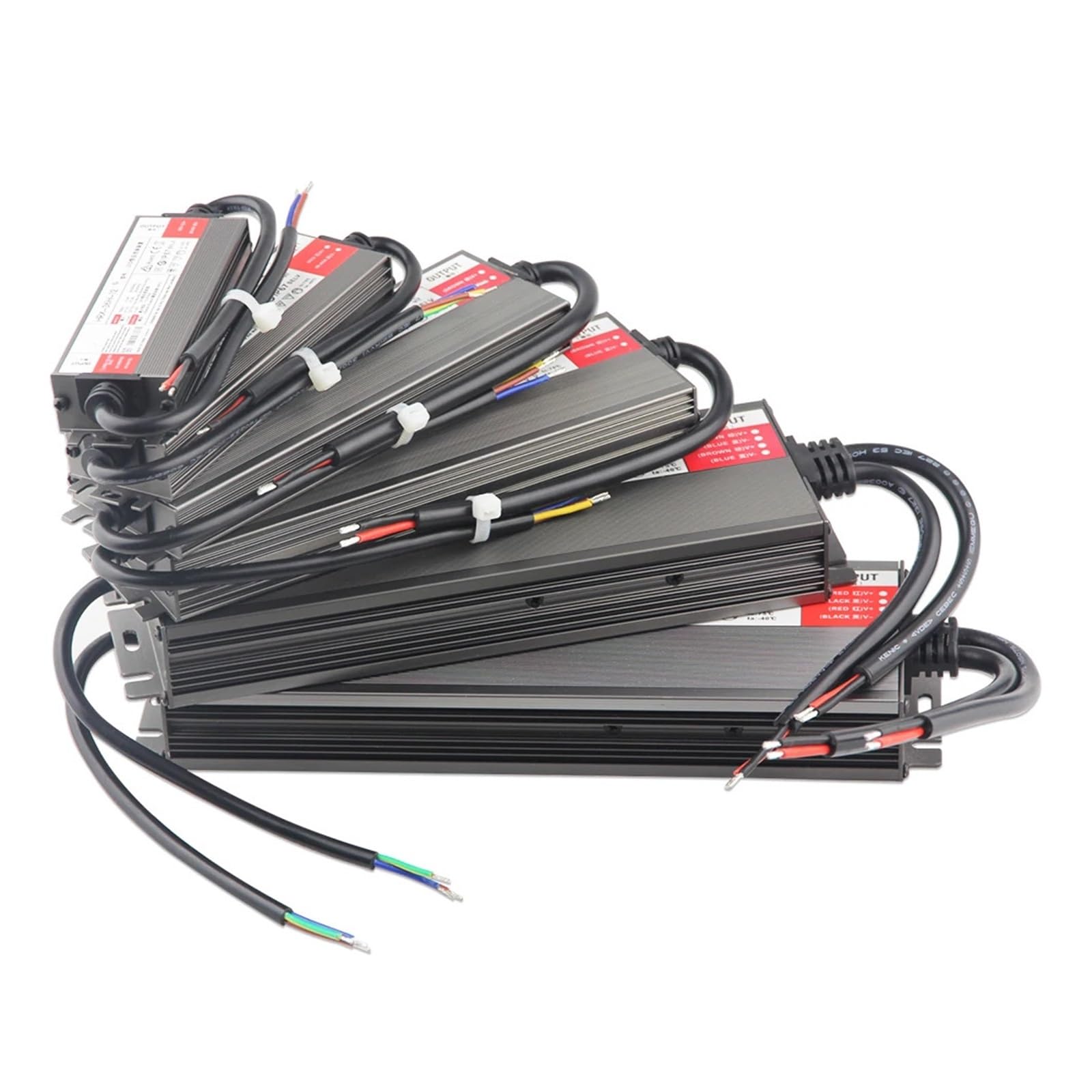 Trasformatore di illuminazione impermeabile AC 220V a DC 12V 24V Adattatore di alimentazione driver LED 36W 100W 150W 200W 400W 500W 600W alimentatore(600W,12V)