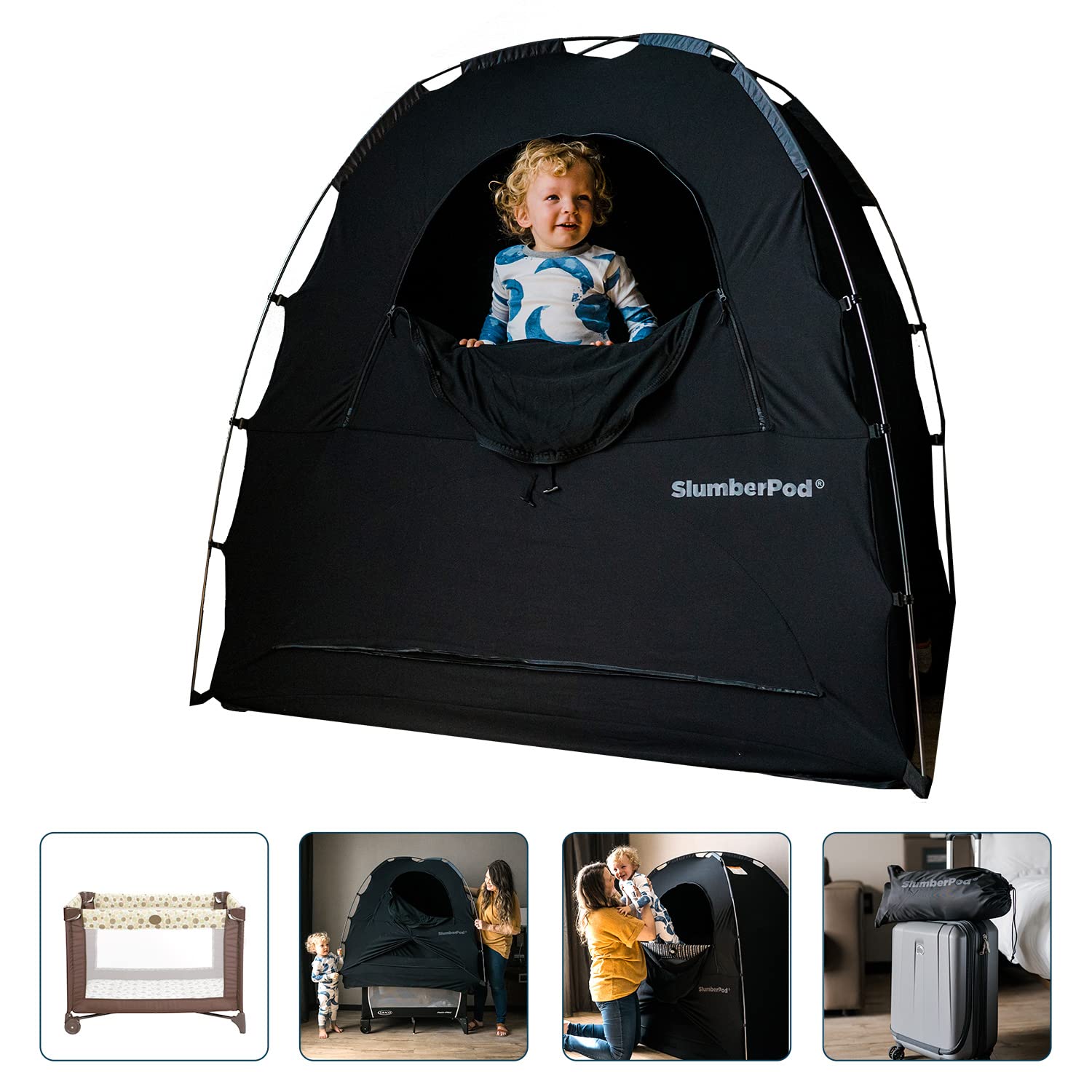 Buy SlumberPod Portable Privacy Pod Blackout Canopy Crib Cover