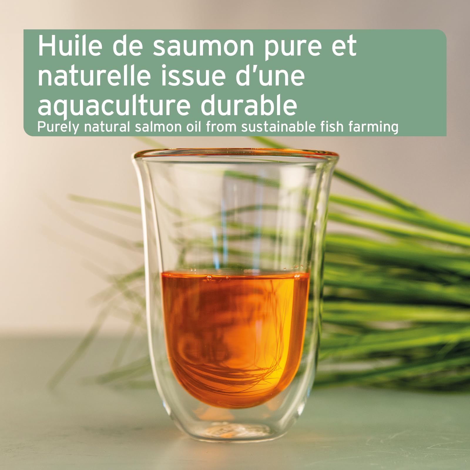 AniForte Huile de Saumon 1 L pour Chiens – Poisson Naturel de Norvège, Riche en Oméga‑3 & 6, Complément Alimentaire Barf sans Additifs