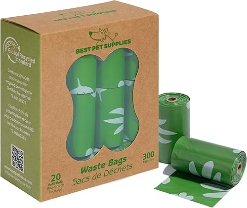 Vista 50 de Best Pet Supplies - Bolsas para limpieza de excremento de perro (240 bolsas) para limpieza de desechos, reemplazos de rollo para paseos y viajes al