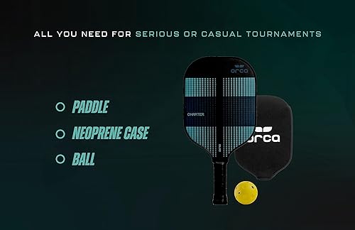 Miniatura 5 de Orca Pickleball Paddles, Performance Series Pickleball Paddles Designed for Control and Precision, USA Pickleball Approved