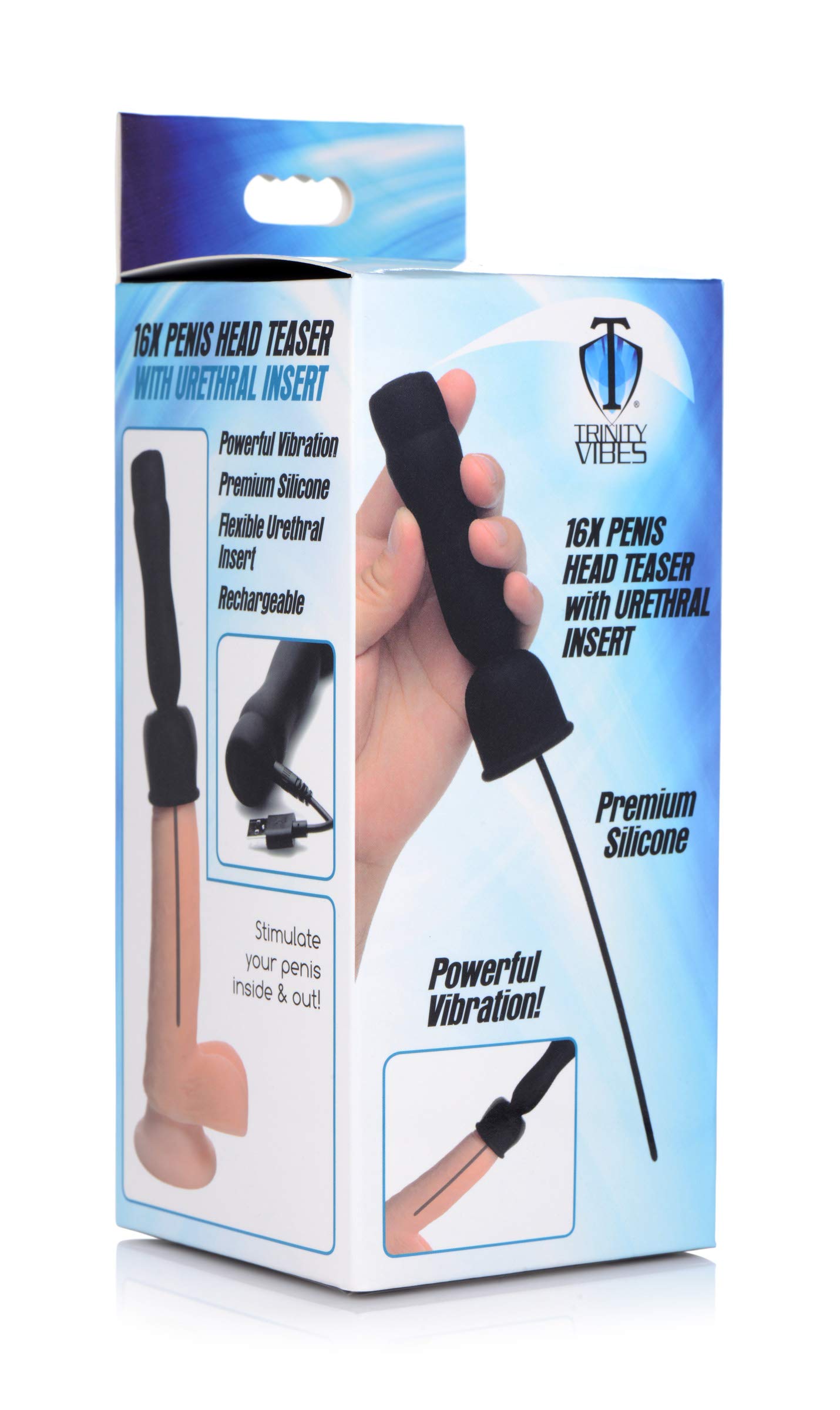 Trinity Vibes Dilatateur de pénis avec stimulateur de gland vibrant 1 Unité