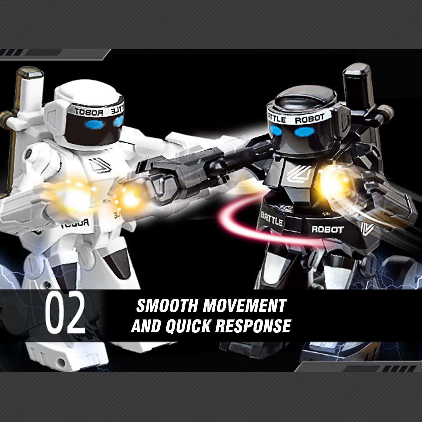 Amazon.co.jp: RC バトル ボクシング ロボット 2.4G リモコンロボット
