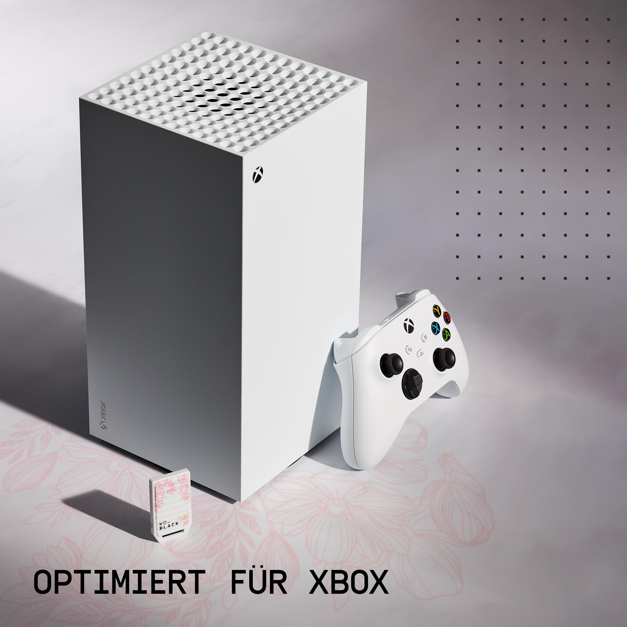 WD_BLACK C50 1 TB Speichererweiterungskarte für Xbox, Floral Fusion
