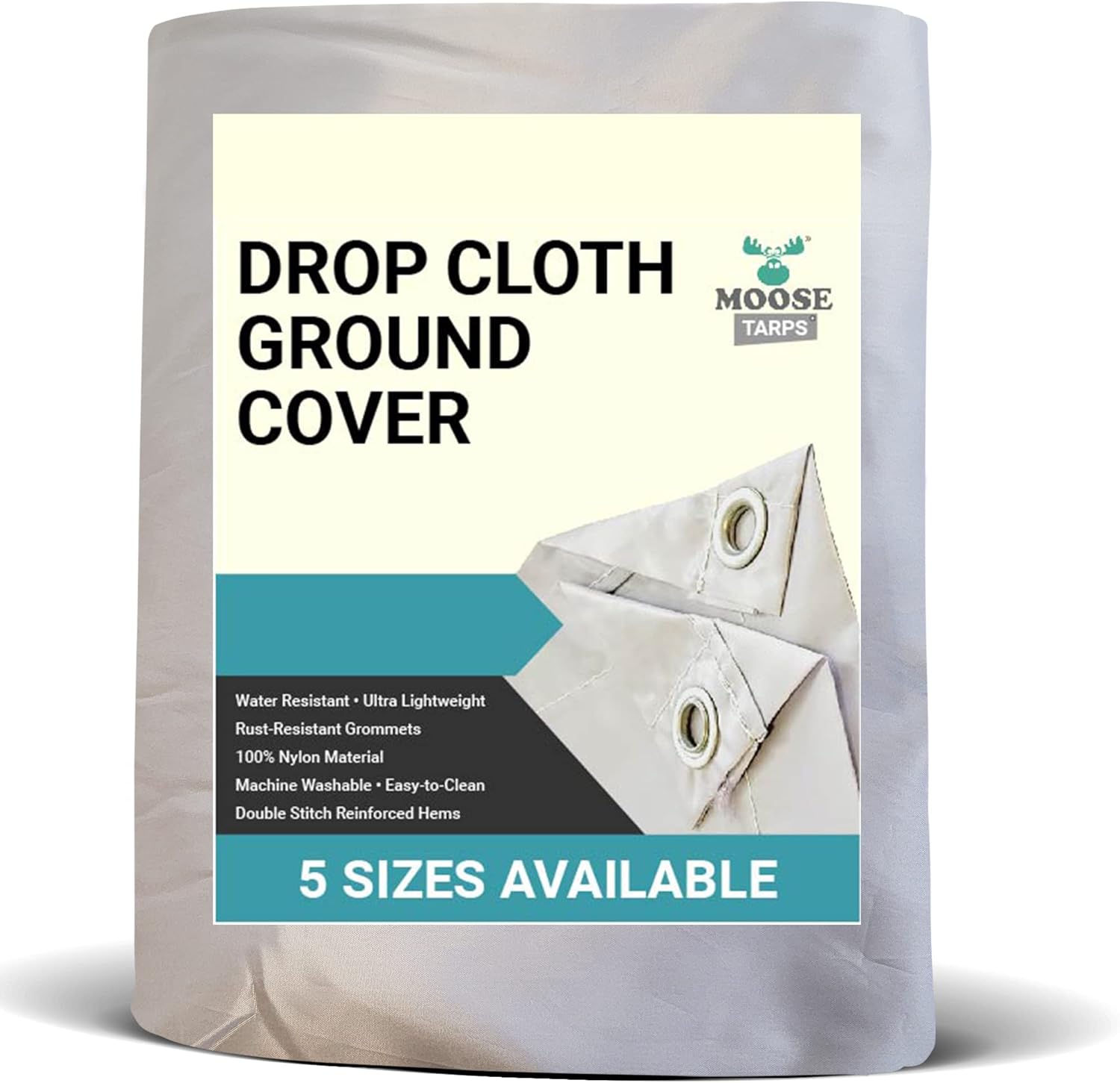Multi-Purpose Nylon Ground Cover, 20-Foot x 30-Foot