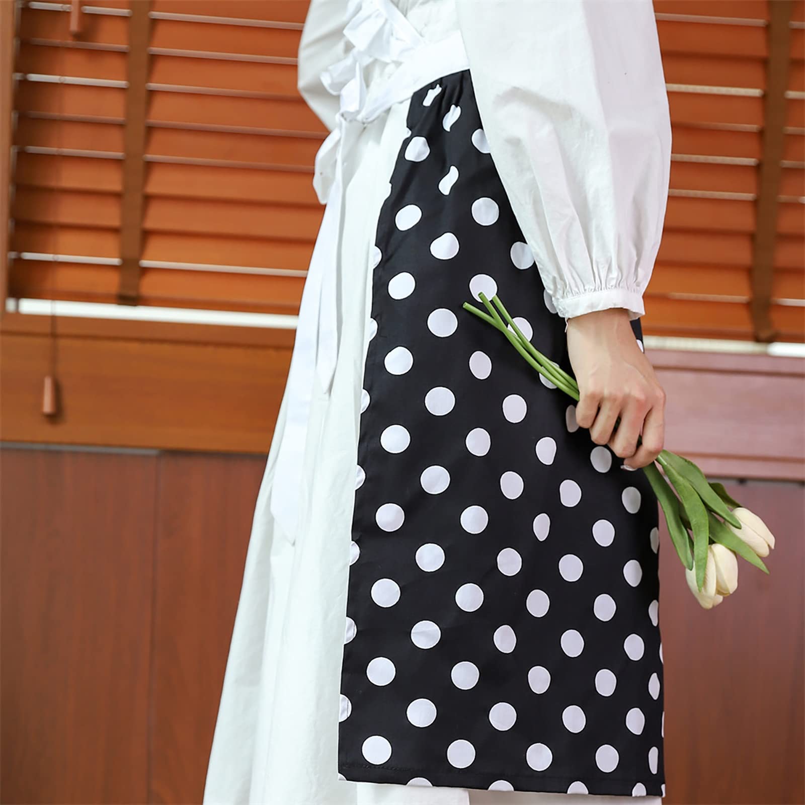 Jolis Tabliers Tablier à polka pois pour la Cuisine la Pâtisserie et le Jardinage