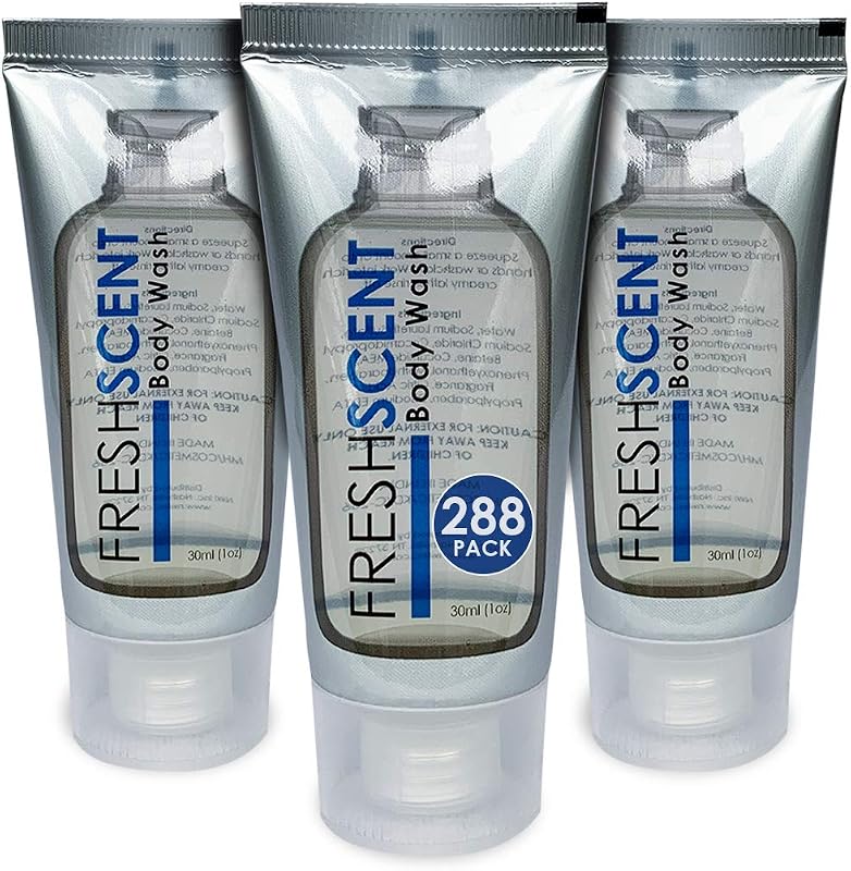 Freshscent Sabonete líquido corporal, 30 mL, Pacote com 288