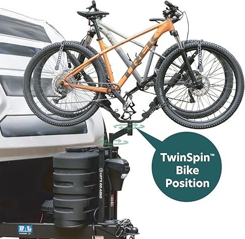 Miniatura 3 de Let's Go Aero Jack-IT TS TwinSpin Two Bike Carrier (Modelo B02424)