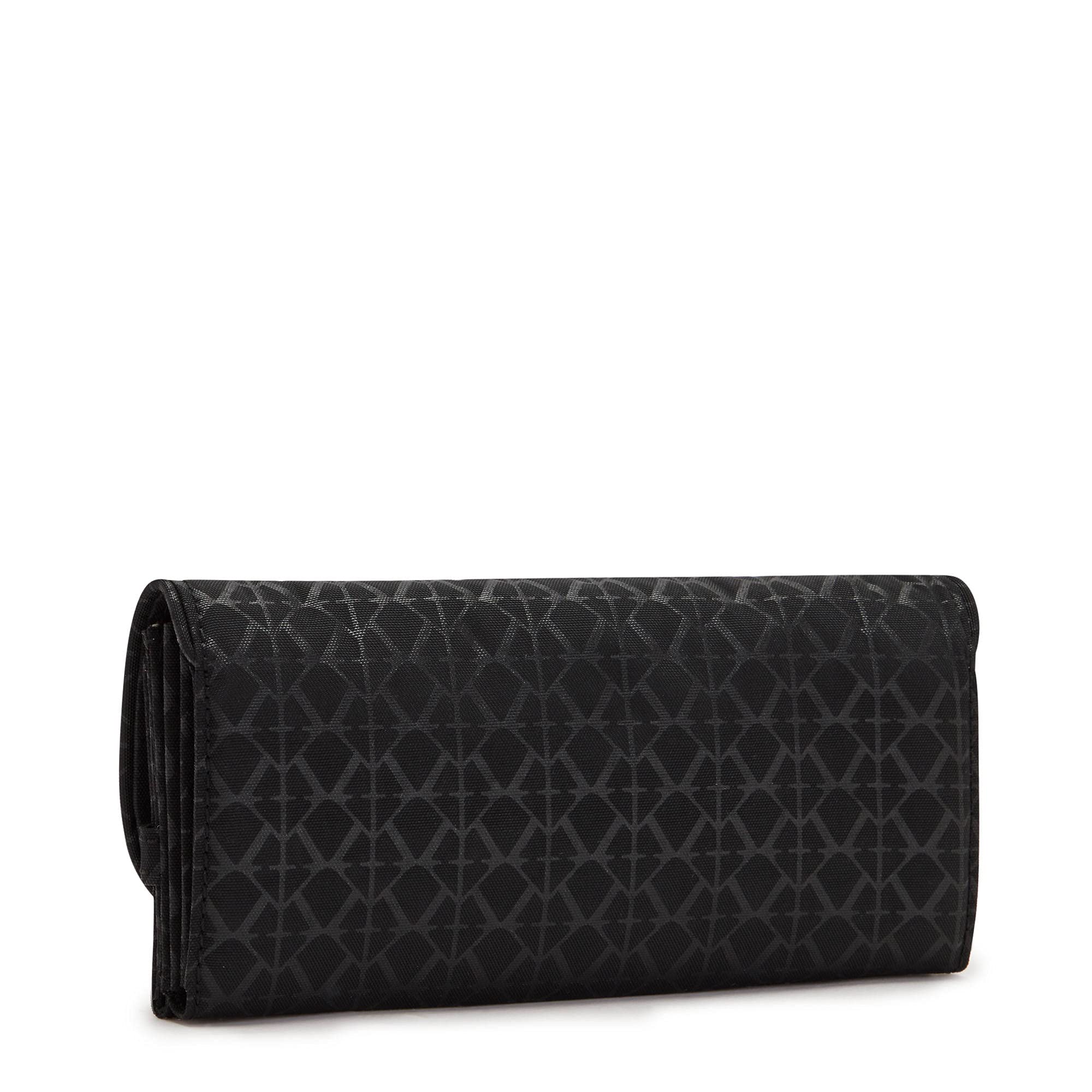 Portefeuille Grand Format Kipling Money Land - Gris, 17 Compartiments, Protection RFID - 7