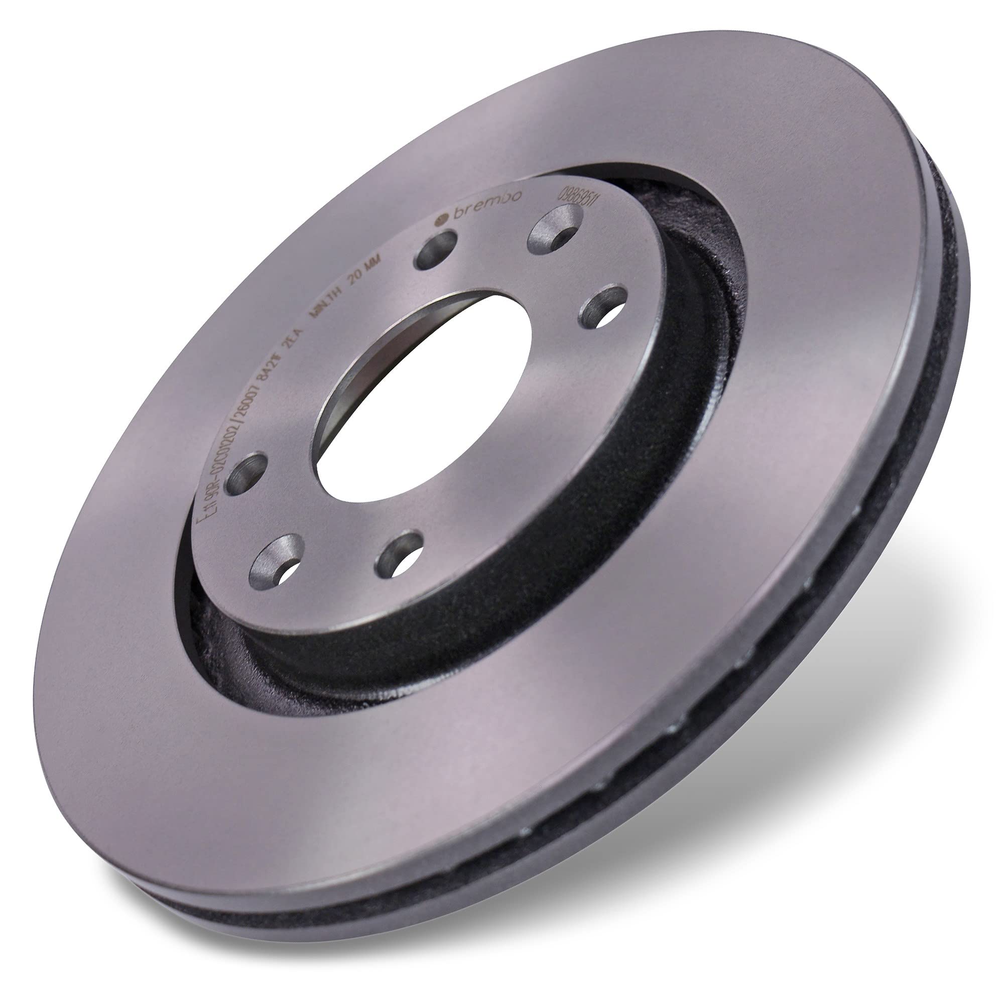 BREMBO Set di freni Coated Disc Line per asse anteriore, inclusi dischi freno anteriori Ø 266 mm ventilati e pastiglie freno anteriori