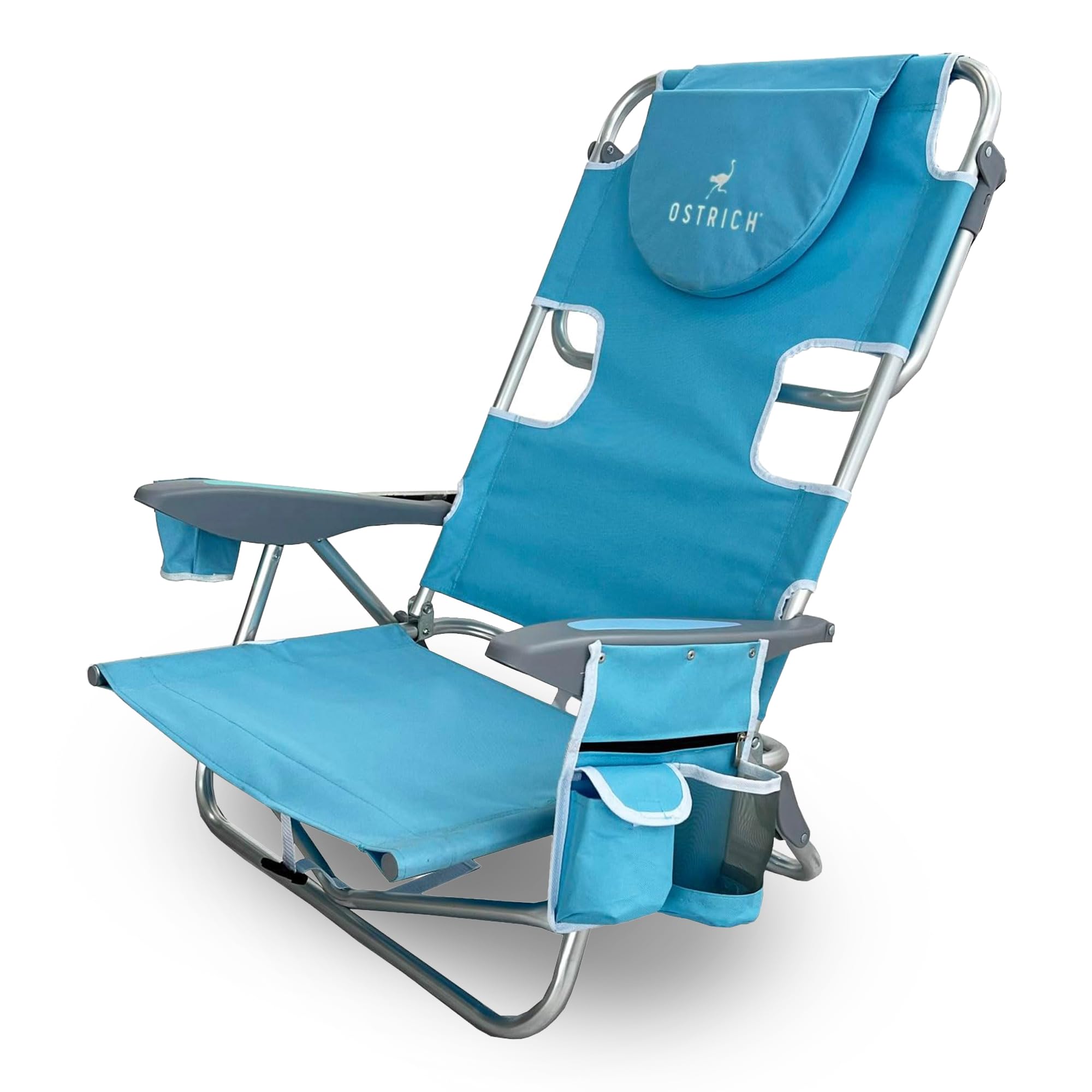 Amazon.com: Ostrich the Deluxe Backpacker, Portable Beach Chair