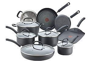 T-fal Ultimate Hard Anodized Aluminum Nonstick Cookware Set