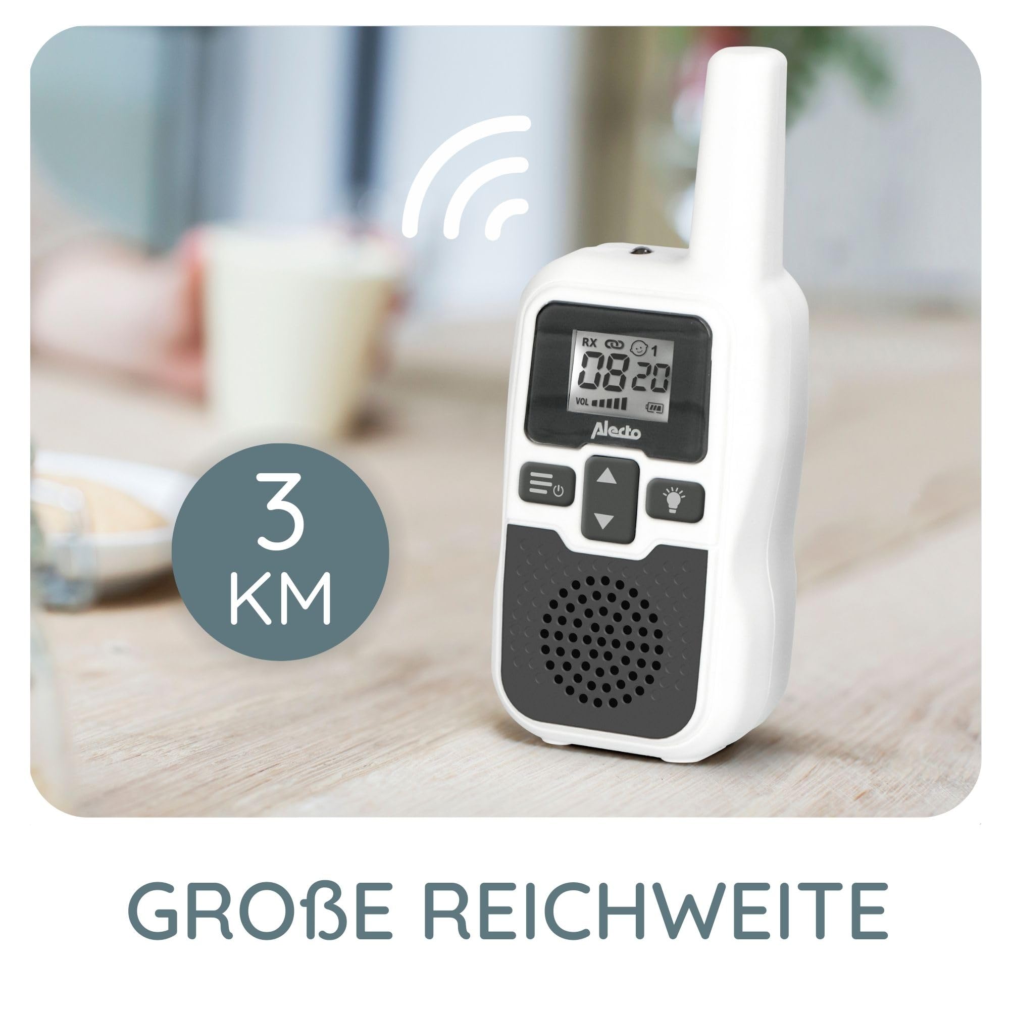 Alecto DBX-80 - Baby DBX-80 Babyphone - Babyfon - Baby Phone - Ohne Kamera