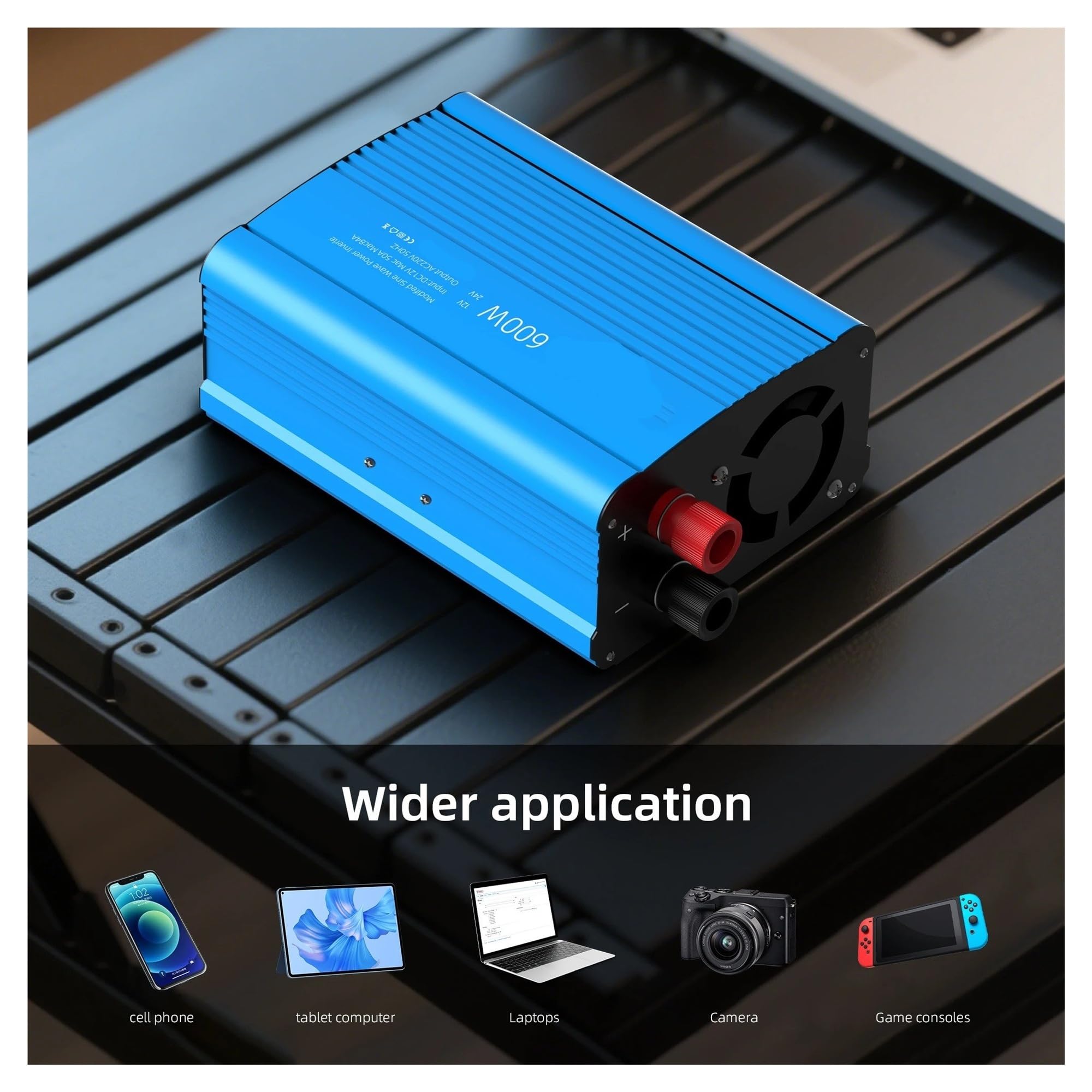 Convertidor Adaptador Inversor Coche 12V/24V 220V Potencia 500W/1500W/2000WConvertidor Enchufe Onu 12 Voltios Auto Inversor12v Transformador Solar inversor