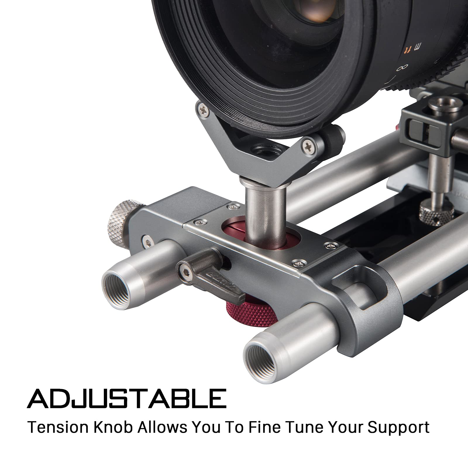 Tilta LWS Tige de support d'objectif 15 mm LS-T05