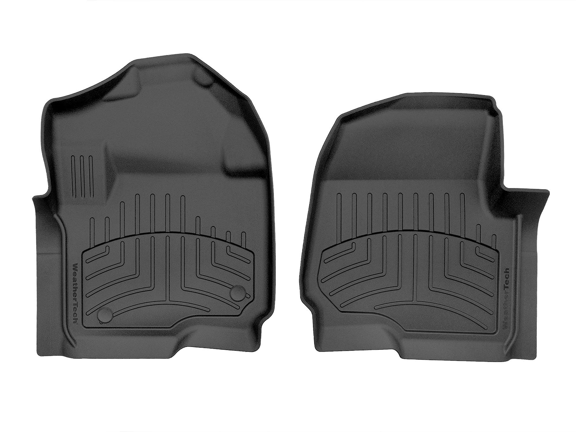 WeatherTech FloorLiner HP Custom Fit Floor Mats for Ford Super Duty - 1st Row 4410121IM Black