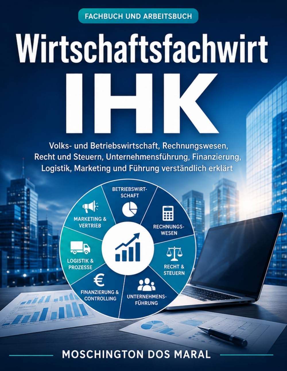 Wirtschaftsfachwirt IHK: Volks- und Betriebswirtschaft, Rechnungswesen, Recht und Steuern, Unternehmensführung, Finanzierung, Logistik, Marketing und Führung verständlich erklärt