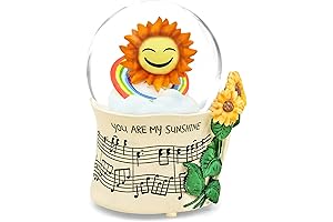 Sunflower Musical Snow Globe - Timeless Gift of Love and Beauty