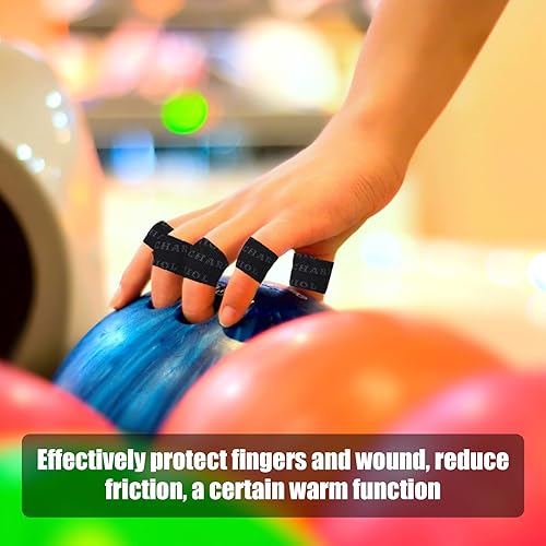 Miniatura 4 de Charniol 140 unidades de cinta de boliche pulgar Bowling dedo cinta cinta de bola de bolos para agujero de pulgar cinta de pulgar a granel para