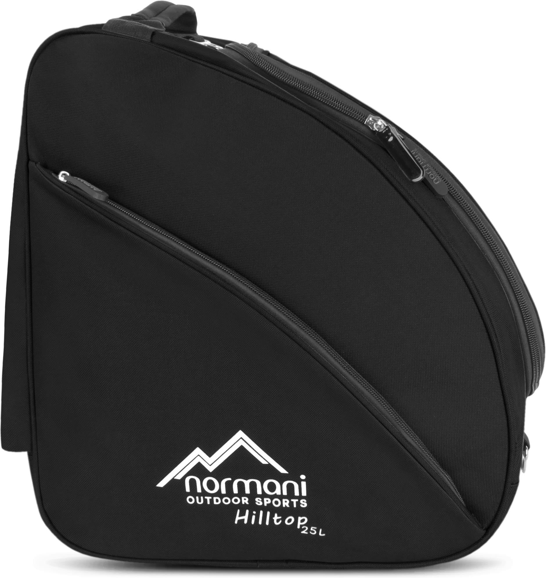 normani Skischuhtasche - Tasche für Skistiefel, 3 Equipmentseitentaschen und mit integriertem Adressfeld und gepolstertem Schultergurt