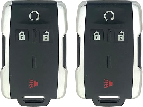 Miniatura 8 de Funda inteligente para llavero compatible con Chevy Chevrolet Silverado Colorado/GMC Sierra Canyon 2014 2015 2016 2017 M3N-32337100 entrada sin