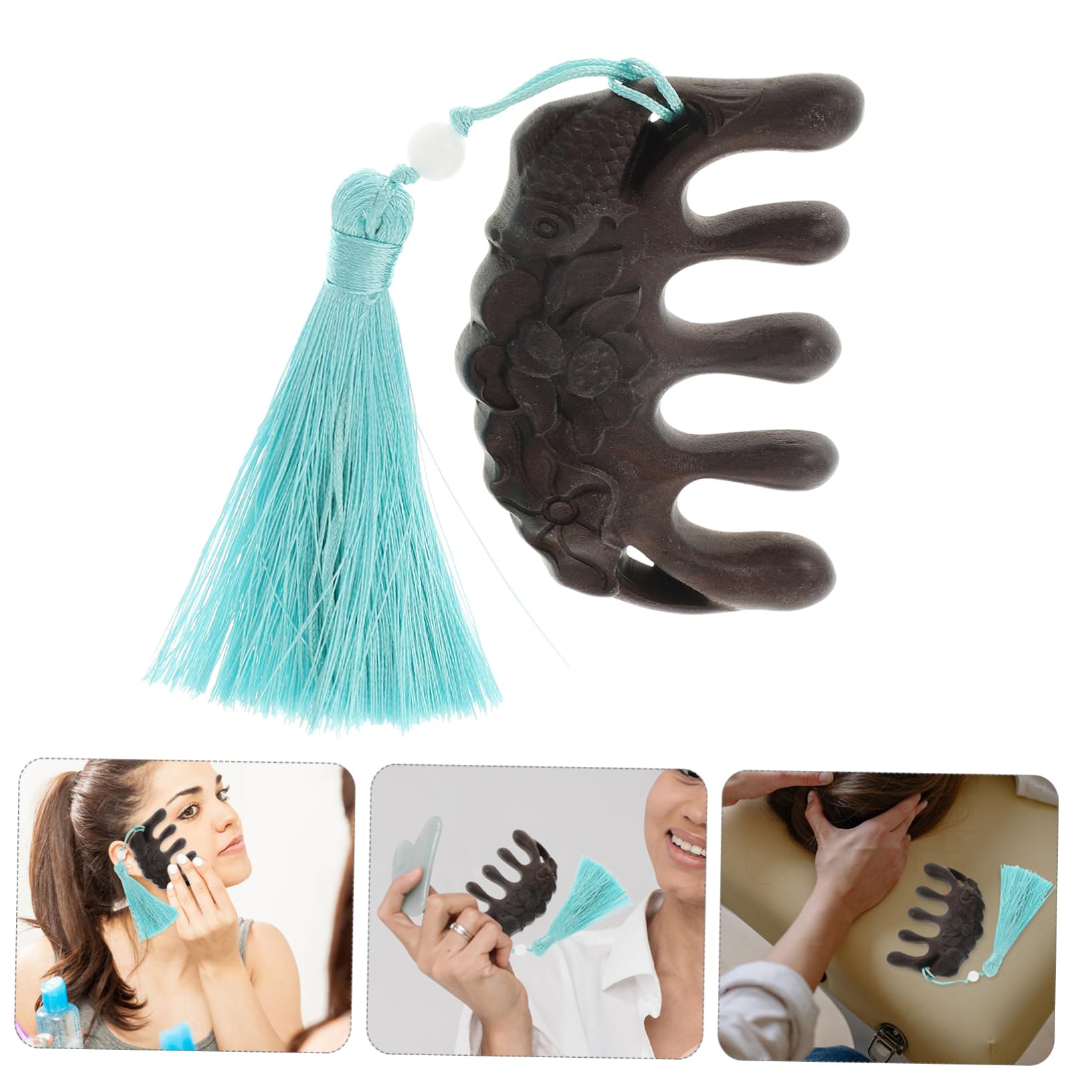 7 piezas de peine cepillo para el cabello para mujeres, aparato para peinar el cabello, suministros para el cuidado del cabello, cepillo para el cabello para niños, púa para el cabello para mujeres