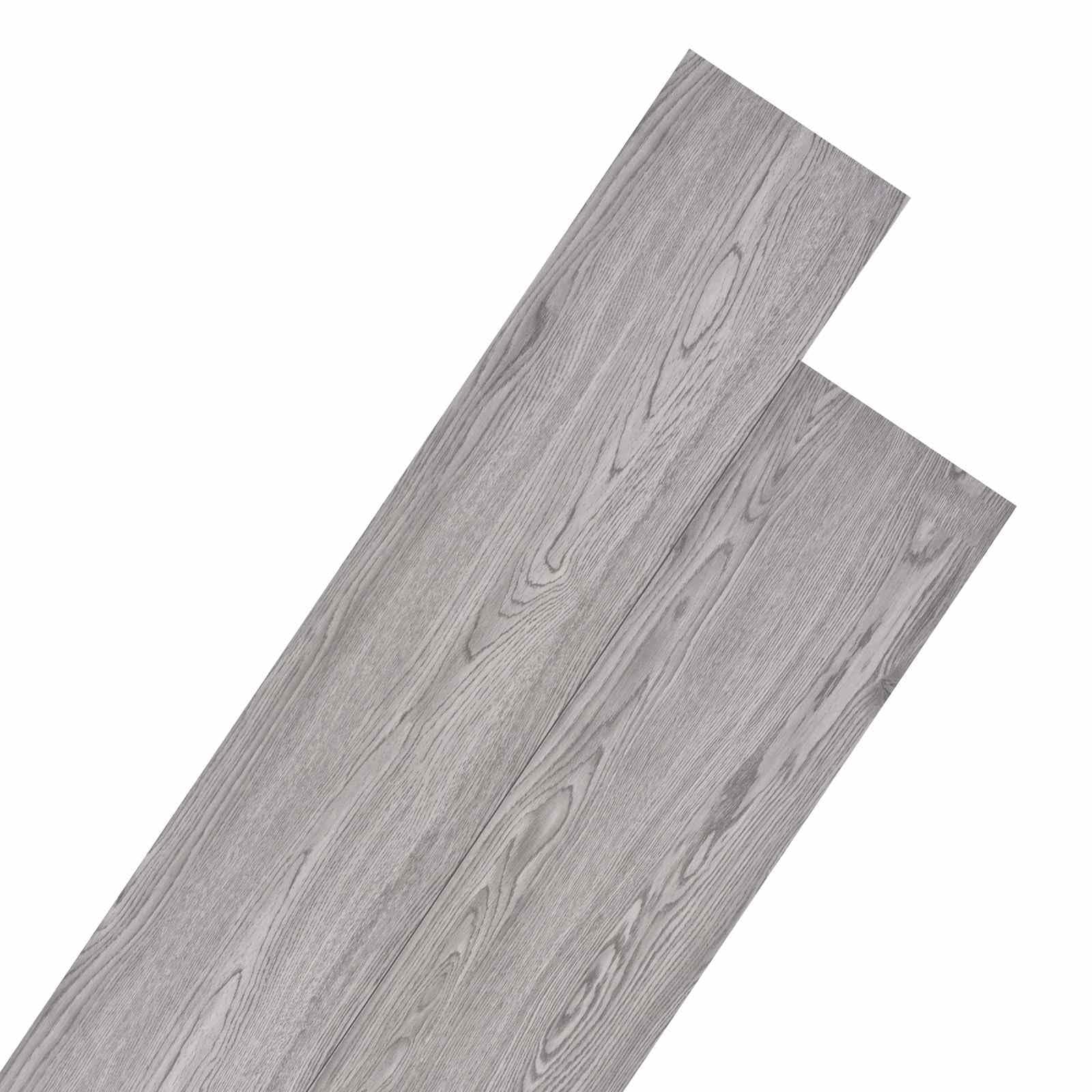 vidaXL Deski podłogowe Ciemnoszary 5,26 m² 18 szt. PVC