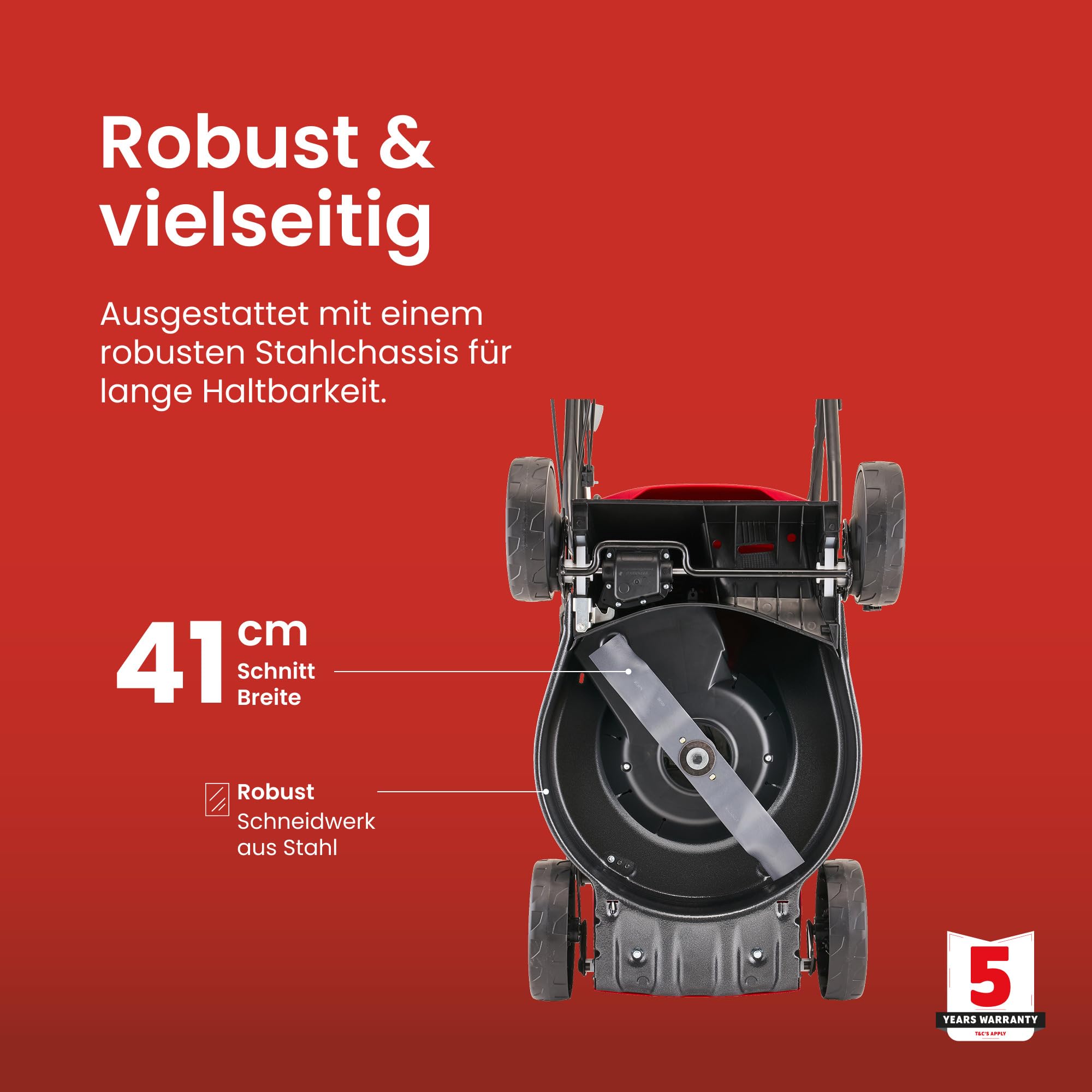 Mountfield SP42 Cortacésped autopropulsado de Gasolina de 41 cm