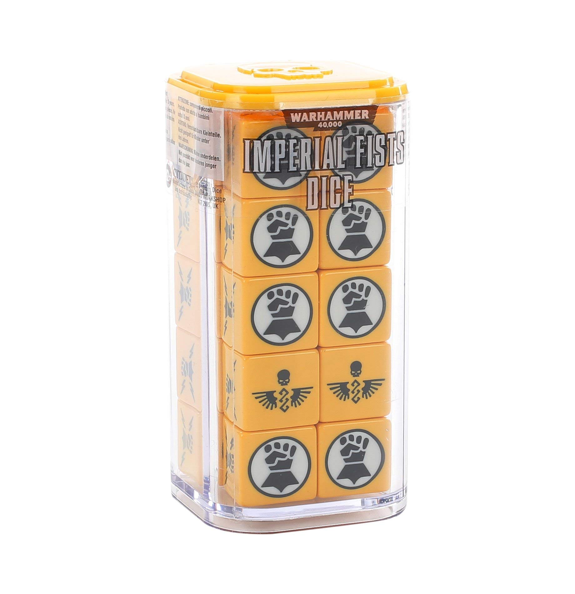 Games Workshop - Warhammer 40,000 - Imperial Fists: Dice Set