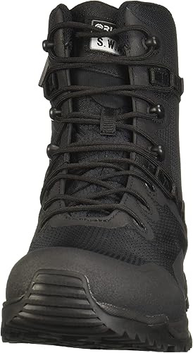 Miniatura 3 de Original SWAT Alpha Fury - Botas tácticas con cremallera lateral de 8 pulgadas, zapatos ligeros de alto rendimiento, aptas para aeropuertos