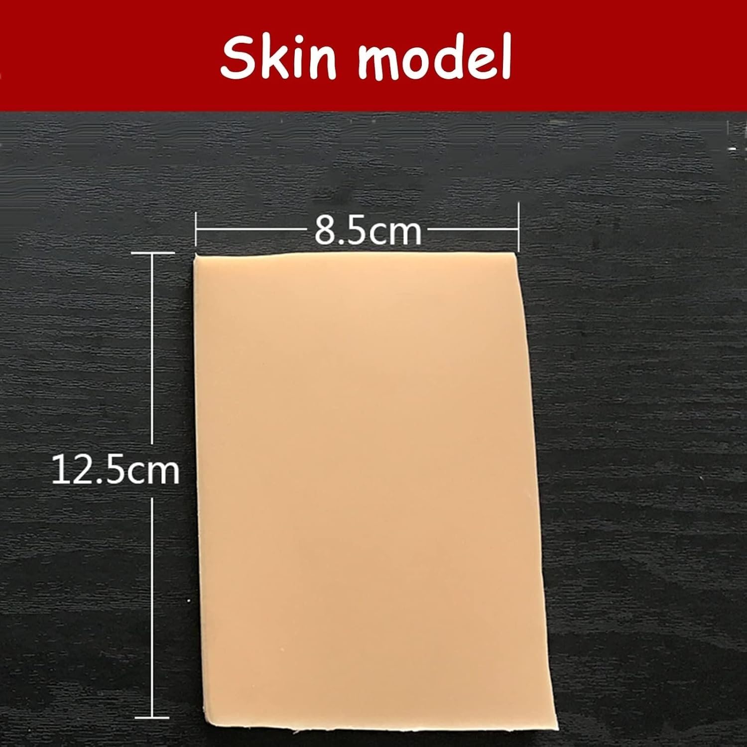 Suture Skin Training Model, Double Eyelid Silicone Training pad Model, Reusable and Durable Suture pad for Nurses and Medical Students