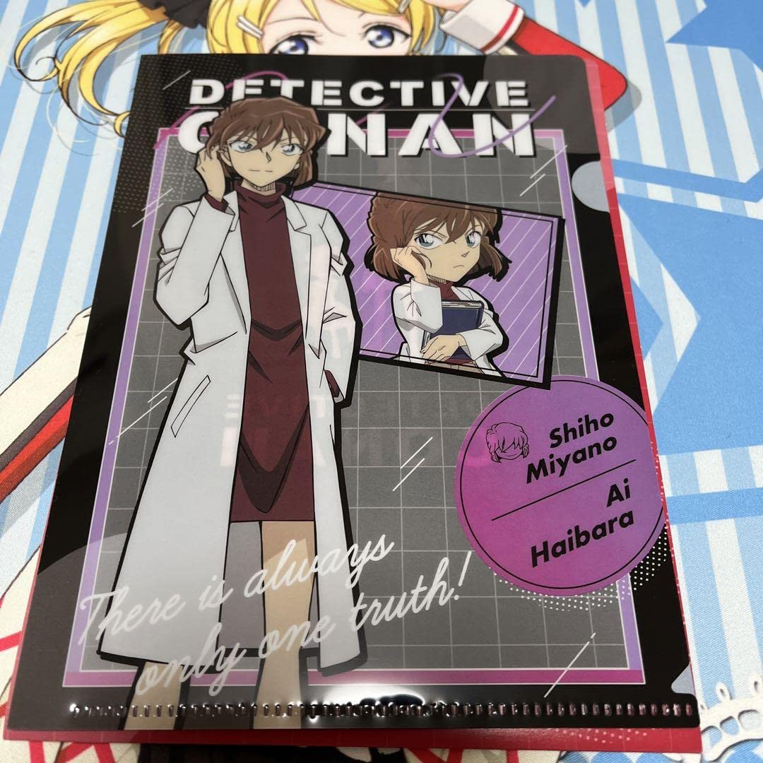 名探偵コナン　宮野志保　クリアファイル Amazon.co.jp: 名探偵 クリアファイル 灰原哀 宮野志保 工藤新一