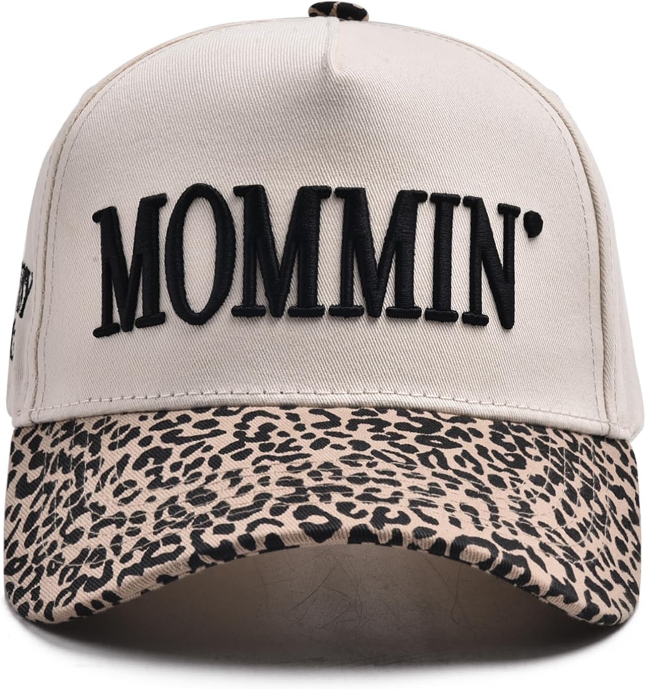 Womens Trucker Hat - With Mommin Embroidery Ponytail Fit - Mom Gifts for Birthday Christmas Valentines Day
